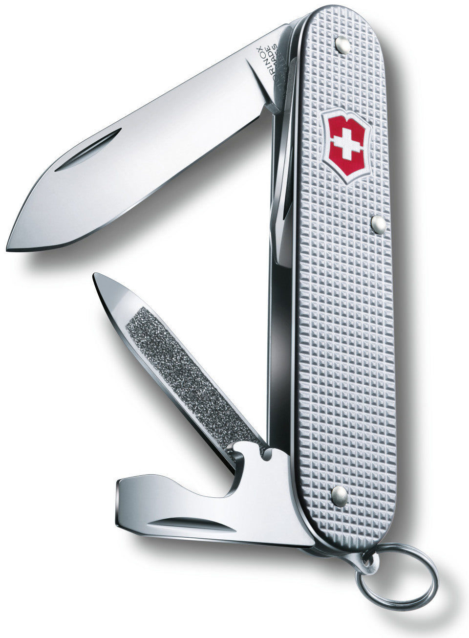 Victorinox - Cadet Alox Schweizerkniv 84 mm // Sølv fra Victorinox - billede nr. 2 hos GrejFreak.dk