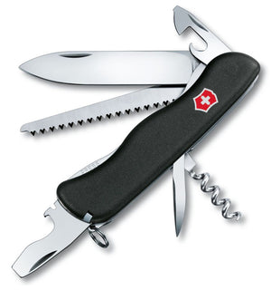 Victorinox - Forester Schweizerkniv 111 mm // Sort fra Victorinox - billede nr. 1 hos GrejFreak.dk