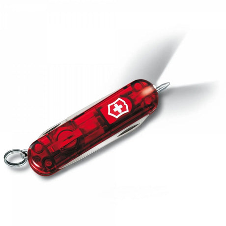 Victorinox - Signature Lite Schweizerkniv m. lygte 58mm Transparent fra Victorinox - billede nr. 2 hos GrejFreak.dk