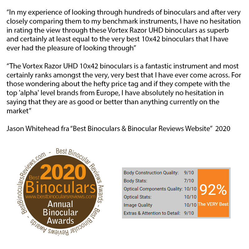 Vortex Optics - Razor UHD Håndkikkert (8x42) fra Vortex Optics - billede nr. 7 hos GrejFreak.dk