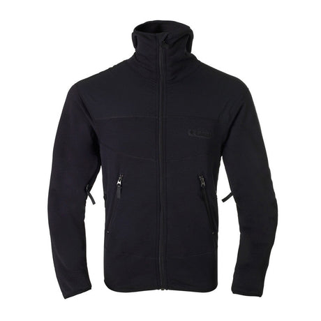 Warmpeace - Sneaker Powerstretch Fleecejakke // Sort fra Warmpeace - billede nr. 1 hos GrejFreak.dk