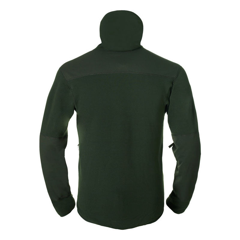 Warmpeace - Sneaker Powerstretch Fleecejakke // Sort fra Warmpeace - billede nr. 2 hos GrejFreak.dk