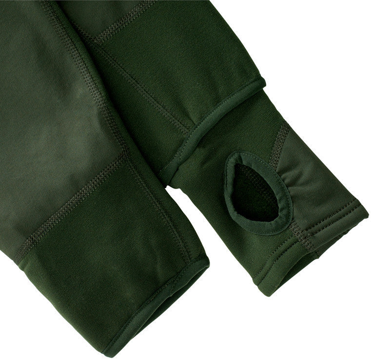 Warmpeace - Sneaker Powerstretch Fleecejakke // Sort fra Warmpeace - billede nr. 3 hos GrejFreak.dk