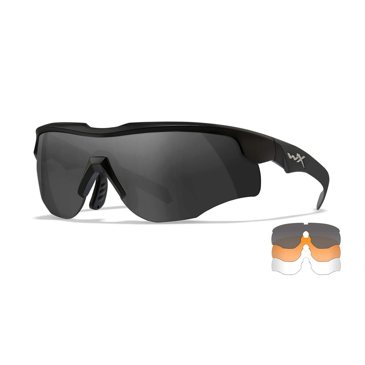 Wiley X - ROGUE Comm Skydebriller Sort - 3 Linser fra Wiley X - billede nr. 1 hos GrejFreak.dk