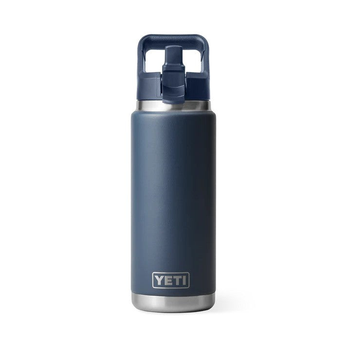 YETI - Rambler Straw Cap Flaske 769 ml // Navy fra YETI - billede nr. 2 hos GrejFreak.dk