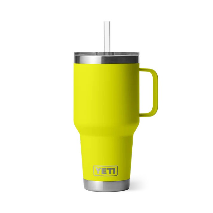 YETI - Rambler Straw Mug 994 ml // Firefly Yellow fra YETI - billede nr. 1 hos GrejFreak.dk