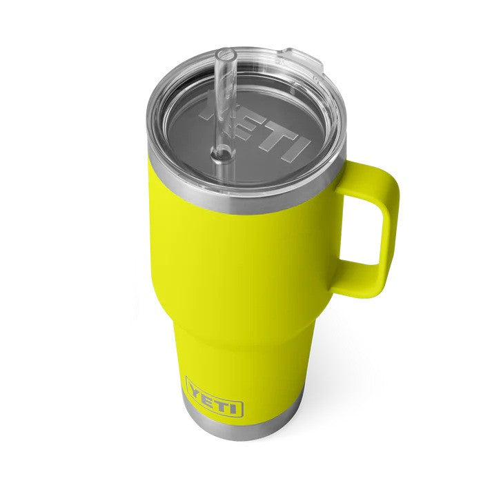 YETI - Rambler Straw Mug 994 ml // Firefly Yellow fra YETI - billede nr. 2 hos GrejFreak.dk