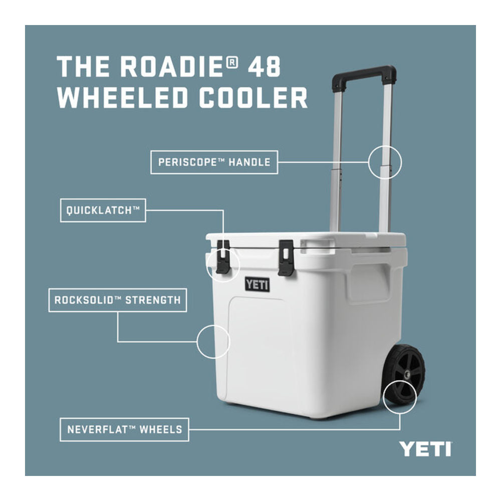 YETI - Roadie 48 Køleboks m. Hjul 40L // King Crab fra YETI - billede nr. 7 hos GrejFreak.dk