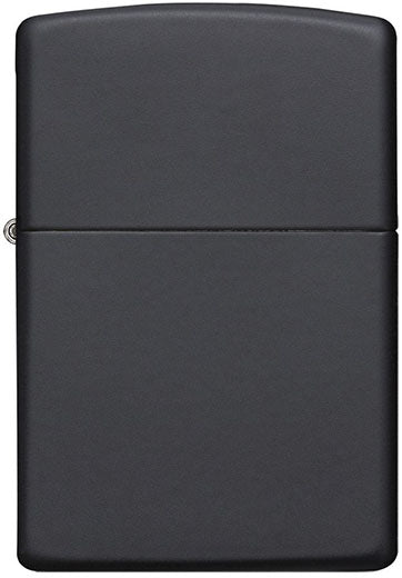 Zippo - Black Matte Lighter m. firmalogo fra Zippo - billede nr. 3 hos GrejFreak.dk