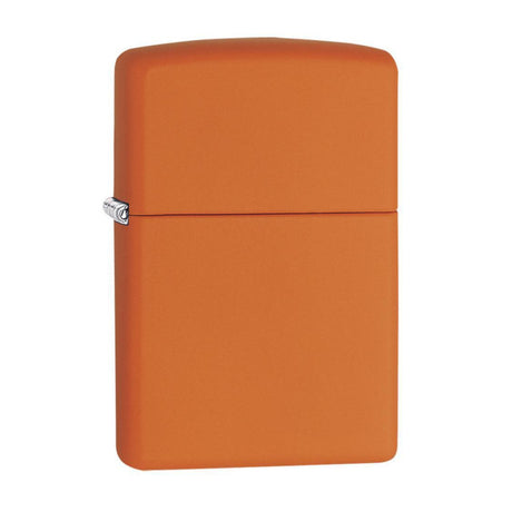 Zippo - Classic Orange Matte Lighter fra Zippo - billede nr. 1 hos GrejFreak.dk