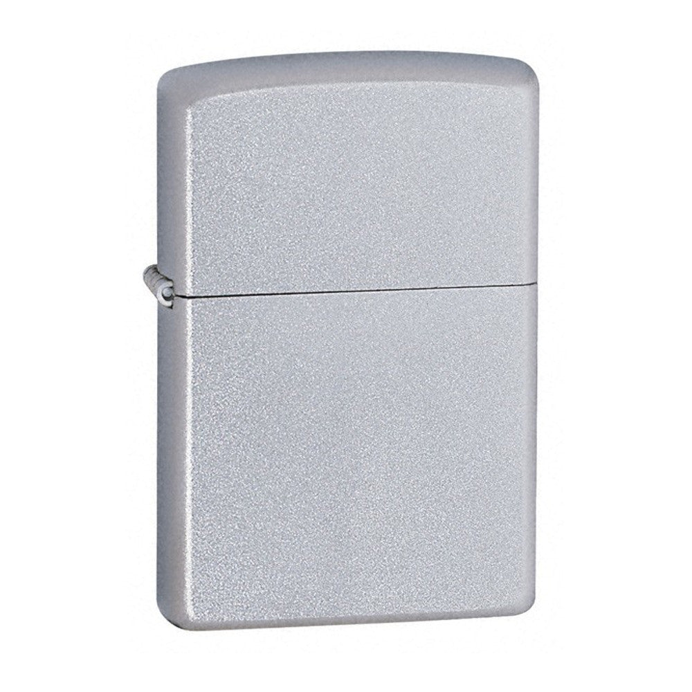 Zippo - Satin Chrome Lighter fra Zippo - billede nr. 1 hos GrejFreak.dk