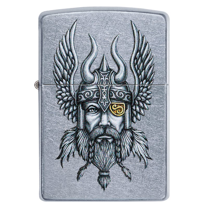 Zippo - Viking Warrior Lighter fra Zippo - billede nr. 1 hos GrejFreak.dk