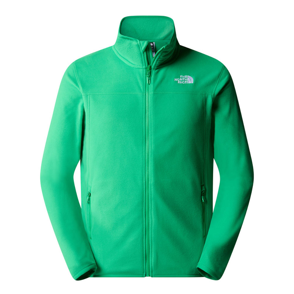 The North Face - 100 Glacier Full Zip Fleece Jakke // Grøn fra The North Face - billede nr. 1 hos GrejFreak.dk