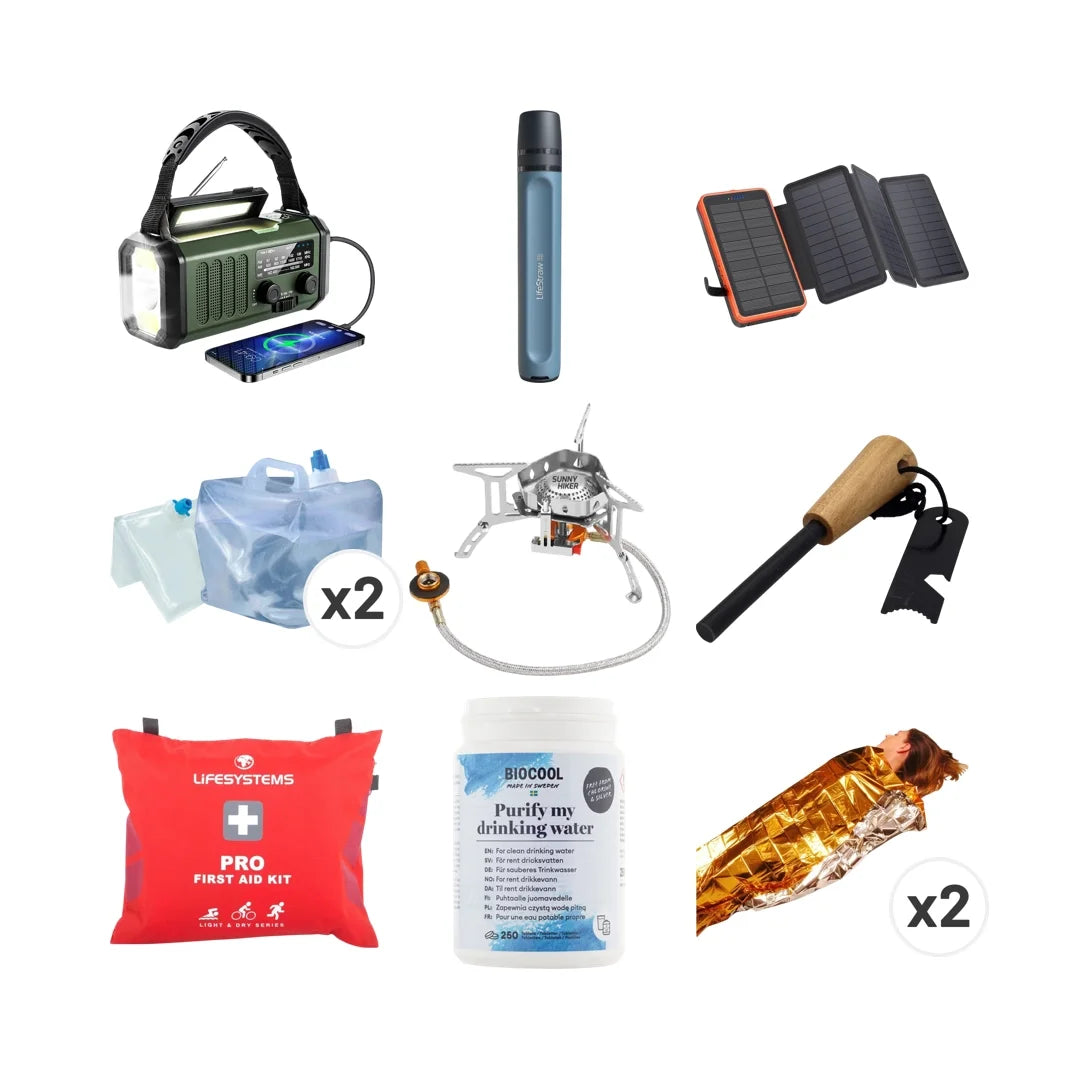 Beredskabskasse - Alt Det Nødvendige fra GrejFreak - billede nr. 1 hos GrejFreak.dk