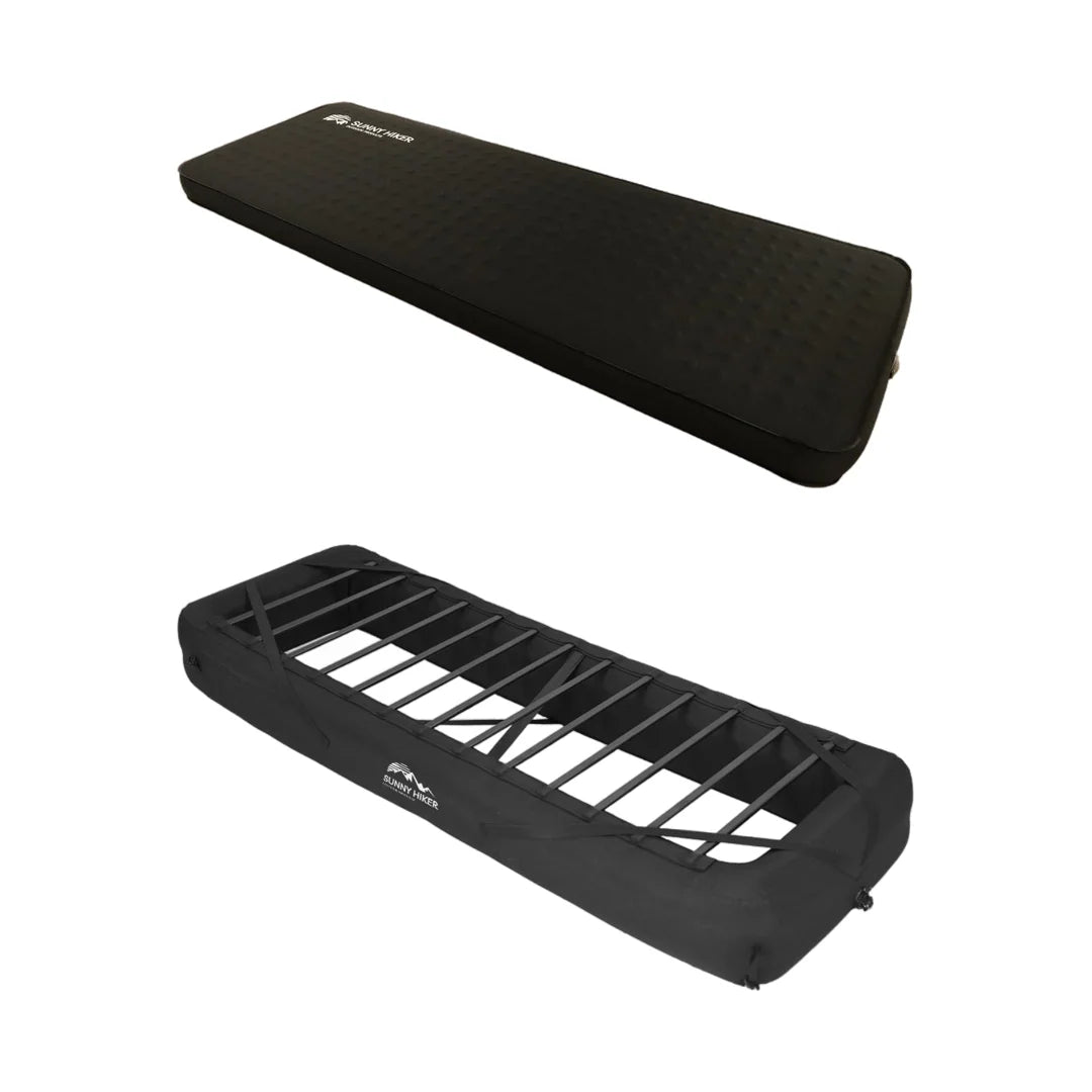 Sunny Hiker - Deluxe Oppustelig Camping Seng & Comfort Selvoppusteligt Liggeunderlag fra Sunny Hiker - billede nr. 1 hos GrejFreak.dk