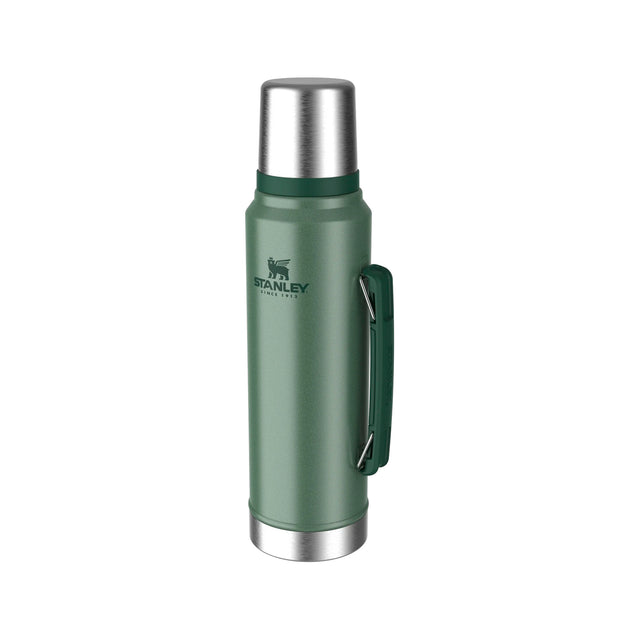 Stanley - Legendary Classic Termoflaske 1.0L // Hammertone Green fra Stanley - billede nr. 1 hos GrejFreak.dk
