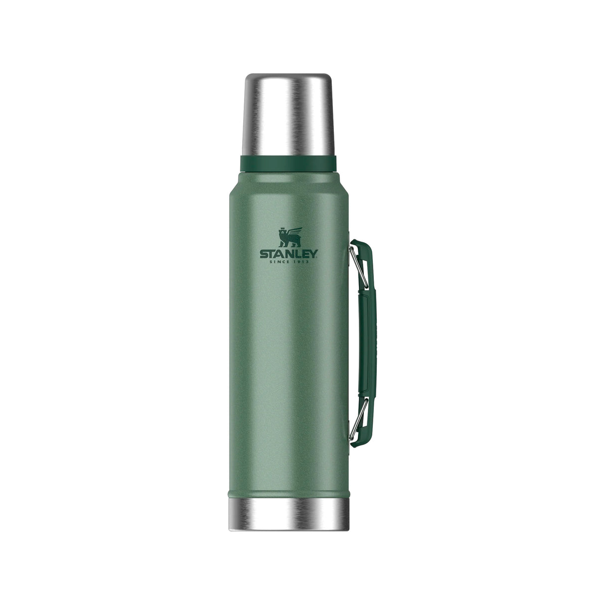 Stanley - Legendary Classic Termoflaske 1.0L // Hammertone Green fra Stanley - billede nr. 3 hos GrejFreak.dk