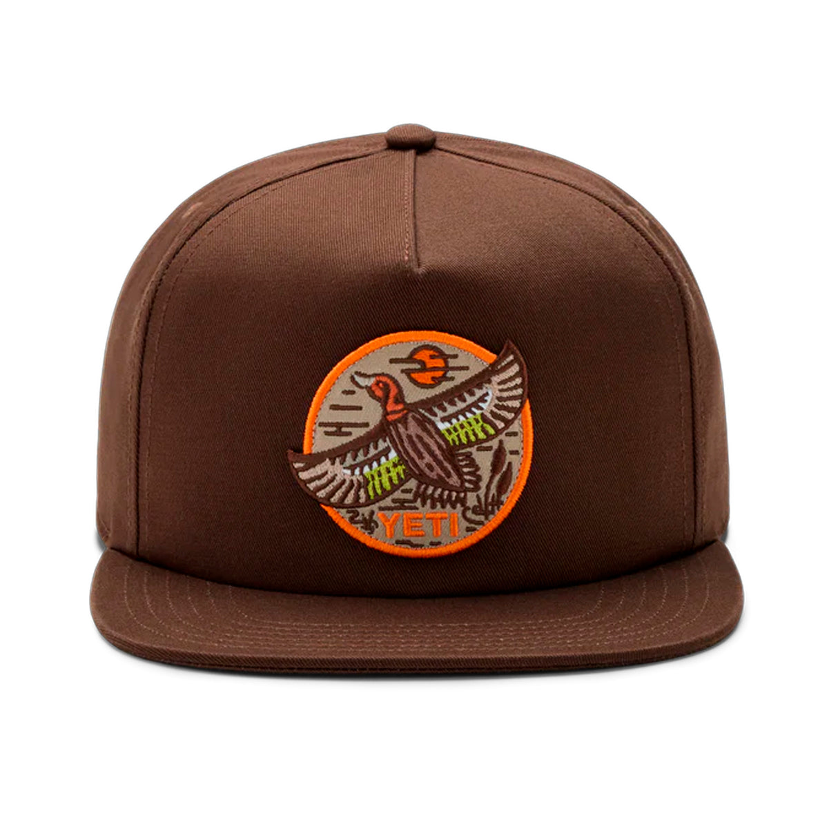 YETI - BFTW Duck Flat Brim Kasket // DARK BROWN fra YETI - billede nr. 1 hos GrejFreak.dk
