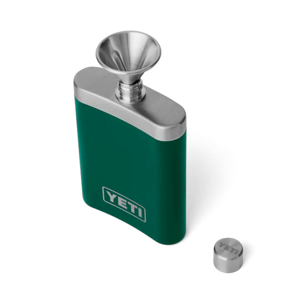 YETI - Rambler Flask Lommelærke // Black Forest Green fra YETI - billede nr. 3 hos GrejFreak.dk