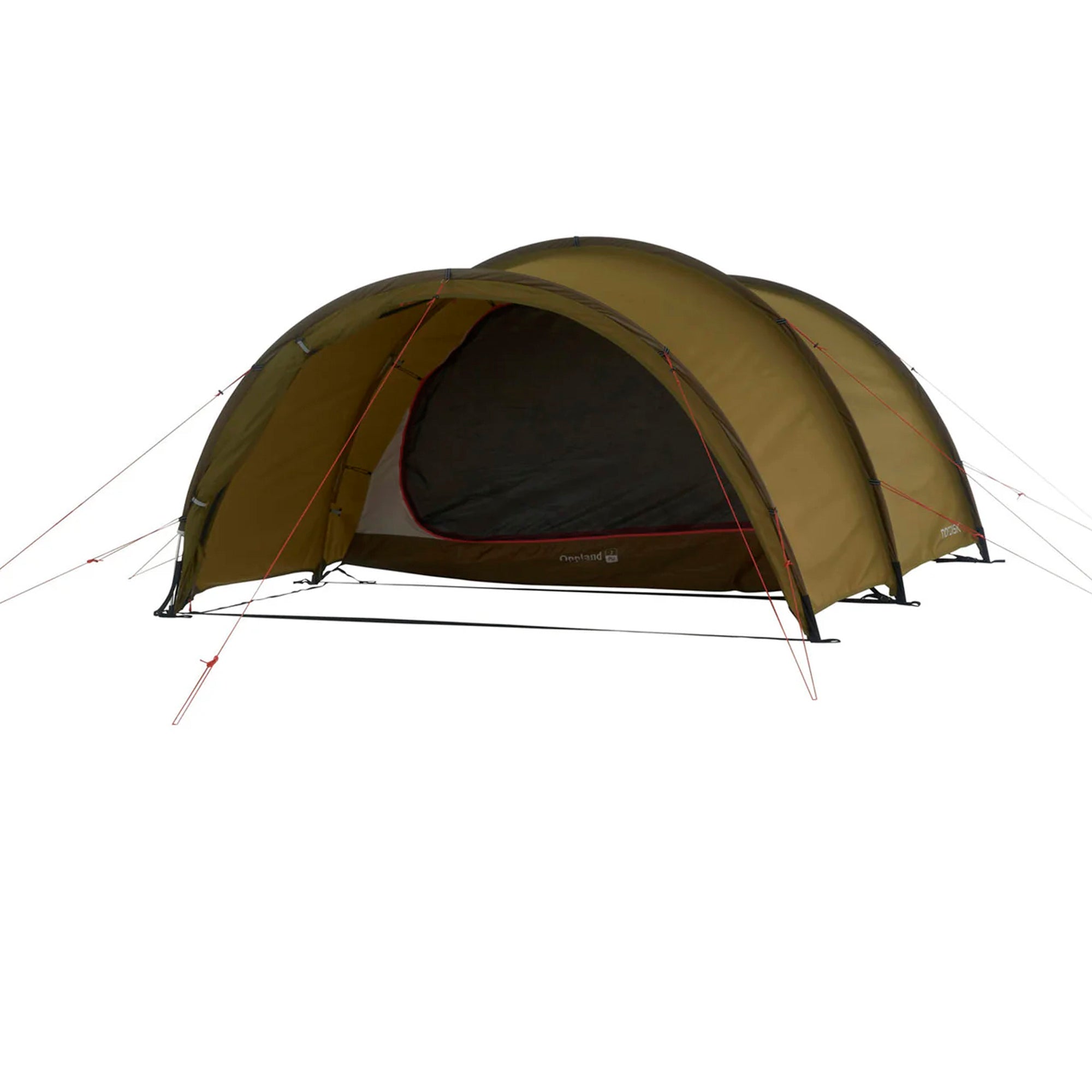 Nordisk - Oppland 3 PU (3.0) Telt // Dark Olive Green fra Nordisk - billede nr. 2 hos GrejFreak.dk