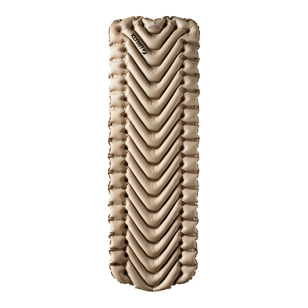 Klymit - Insulated Static V Liggeunderlag // Mørk Sand / Coyote fra Klymit - billede nr. 1 hos GrejFreak.dk