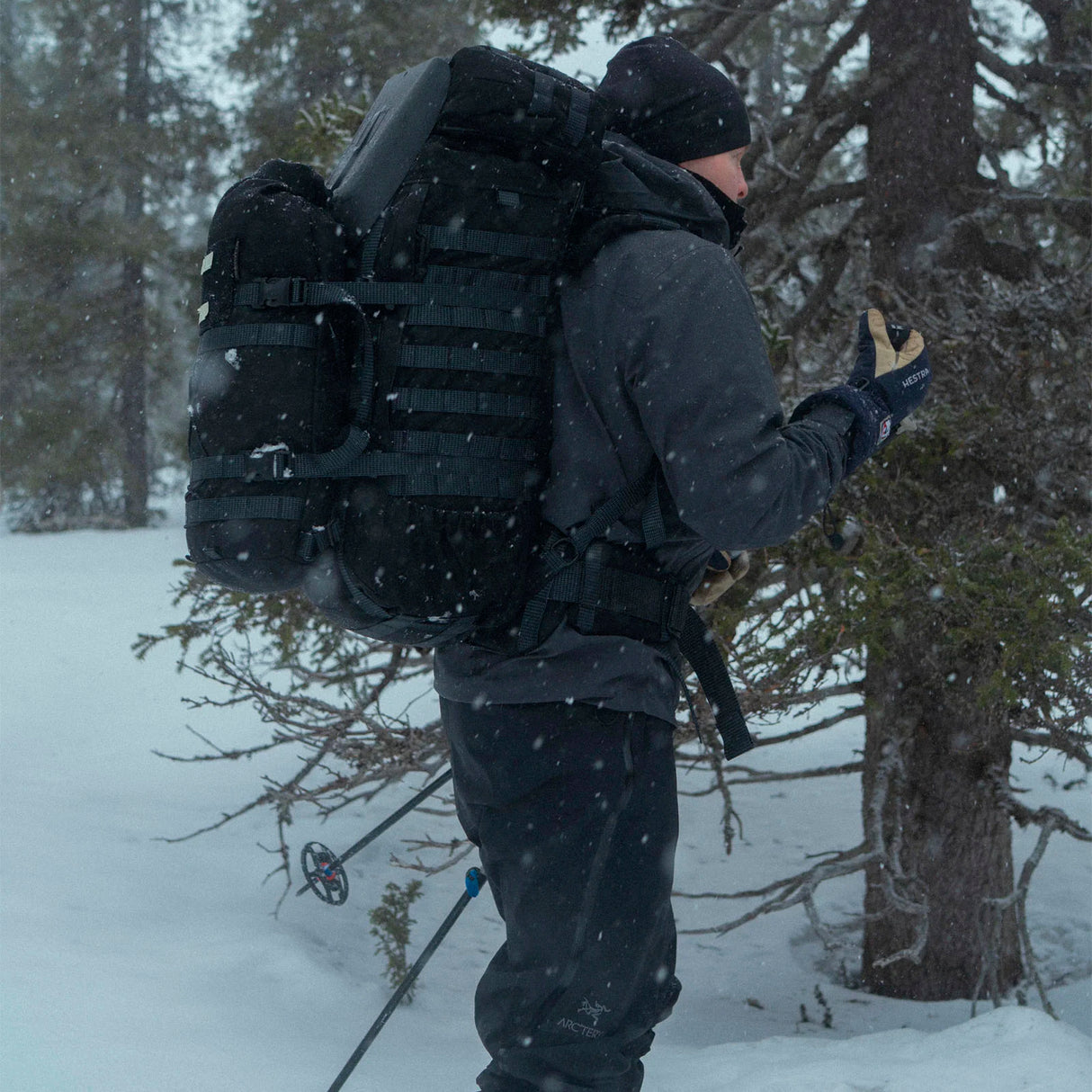 Savotta - Kantamus 40L Rygsæk // Sort fra Savotta - billede nr. 10 hos GrejFreak.dk