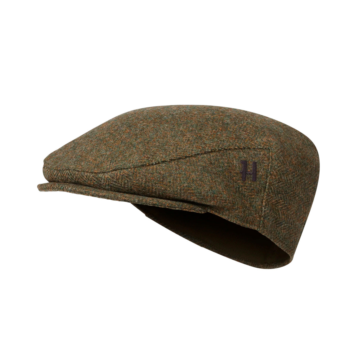 Härkila - Kenmore Cl. Flat Cap // Forest Green/Herringbone fra Härkila - billede nr. 1 hos GrejFreak.dk