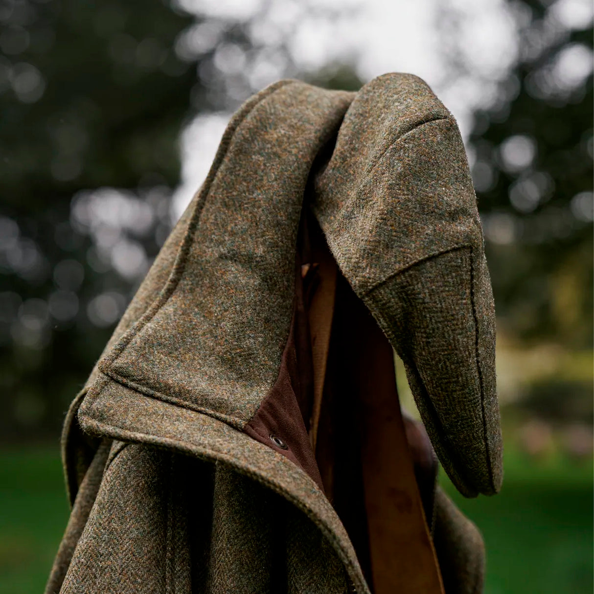 Härkila - Kenmore Cl. Flat Cap // Forest Green/Herringbone fra Härkila - billede nr. 2 hos GrejFreak.dk