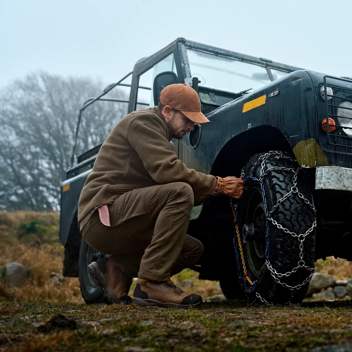 Härkila - Hill Bukser // Willow Green/Brown fra Härkila - billede nr. 3 hos GrejFreak.dk