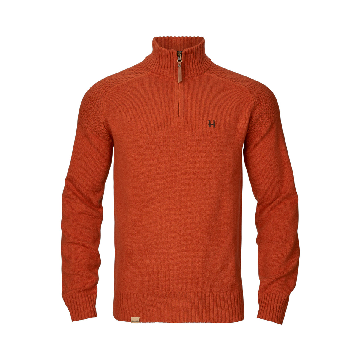 Härkila - Vincent Merino Half Zip Pullover // Bombay Brown fra Härkila - billede nr. 1 hos GrejFreak.dk