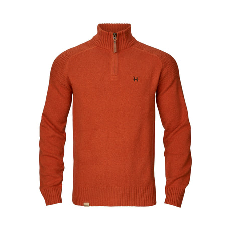 Härkila - Vincent Merino Half Zip Pullover // Bombay Brown fra Härkila - billede nr. 1 hos GrejFreak.dk