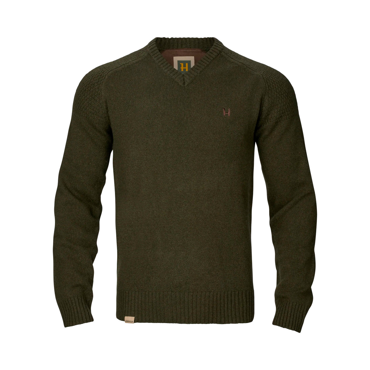 Härkila - Vincent Merino V-Neck Pullover // Rosin fra Härkila - billede nr. 1 hos GrejFreak.dk
