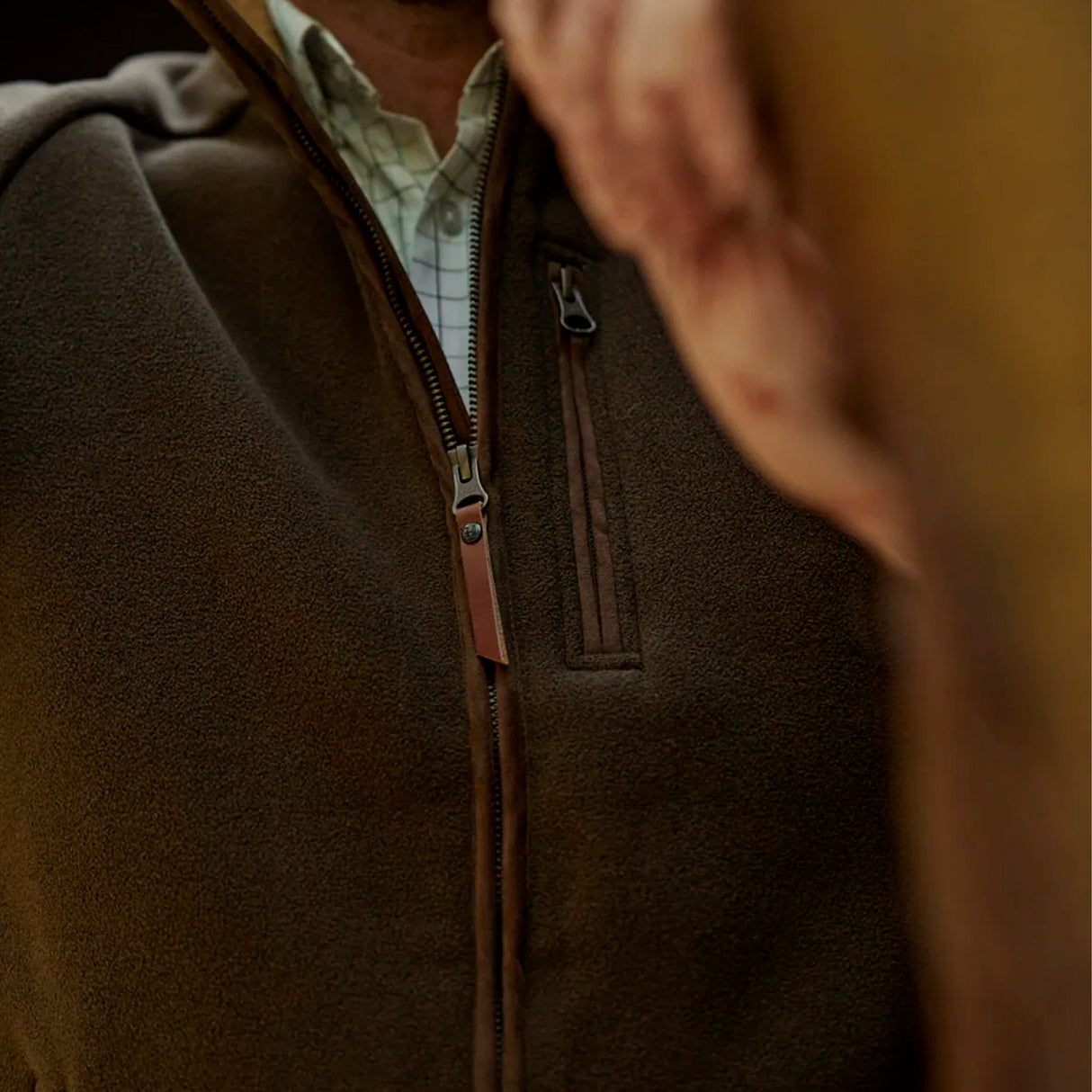 Härkila - Sandhem Sherpa Fleecevest // Willow Green fra Härkila - billede nr. 6 hos GrejFreak.dk