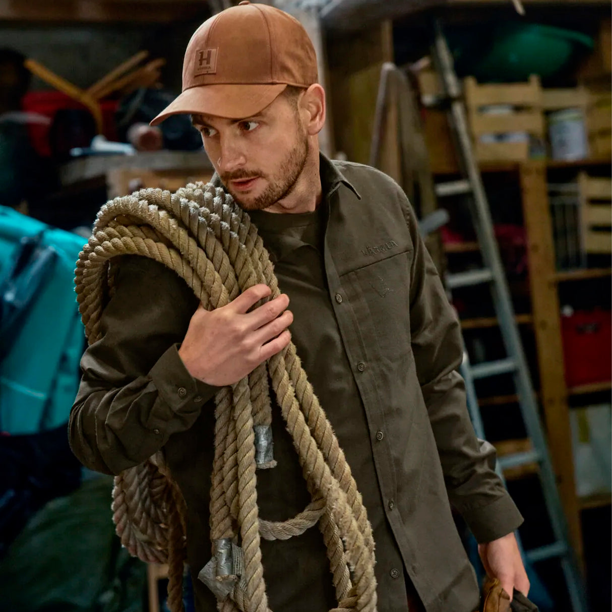 Härkila - Alto L/S Skjorte // Willow Green fra Härkila - billede nr. 4 hos GrejFreak.dk