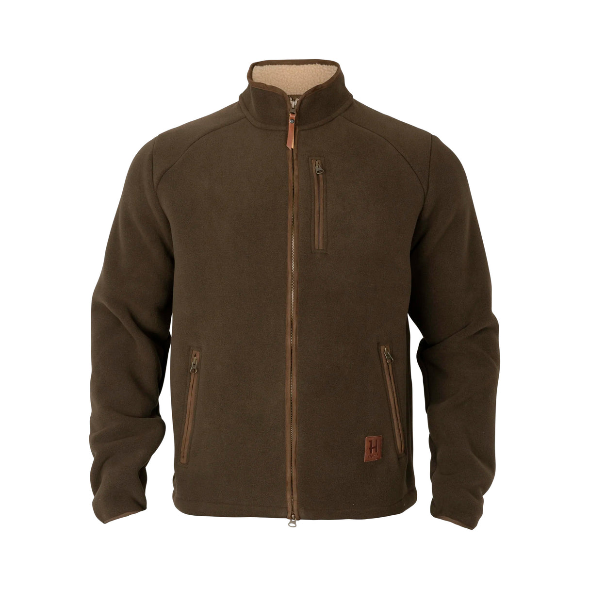 Härkila - Sandhem Sherpa Fleecejakke // Willow Green fra Härkila - billede nr. 3 hos GrejFreak.dk