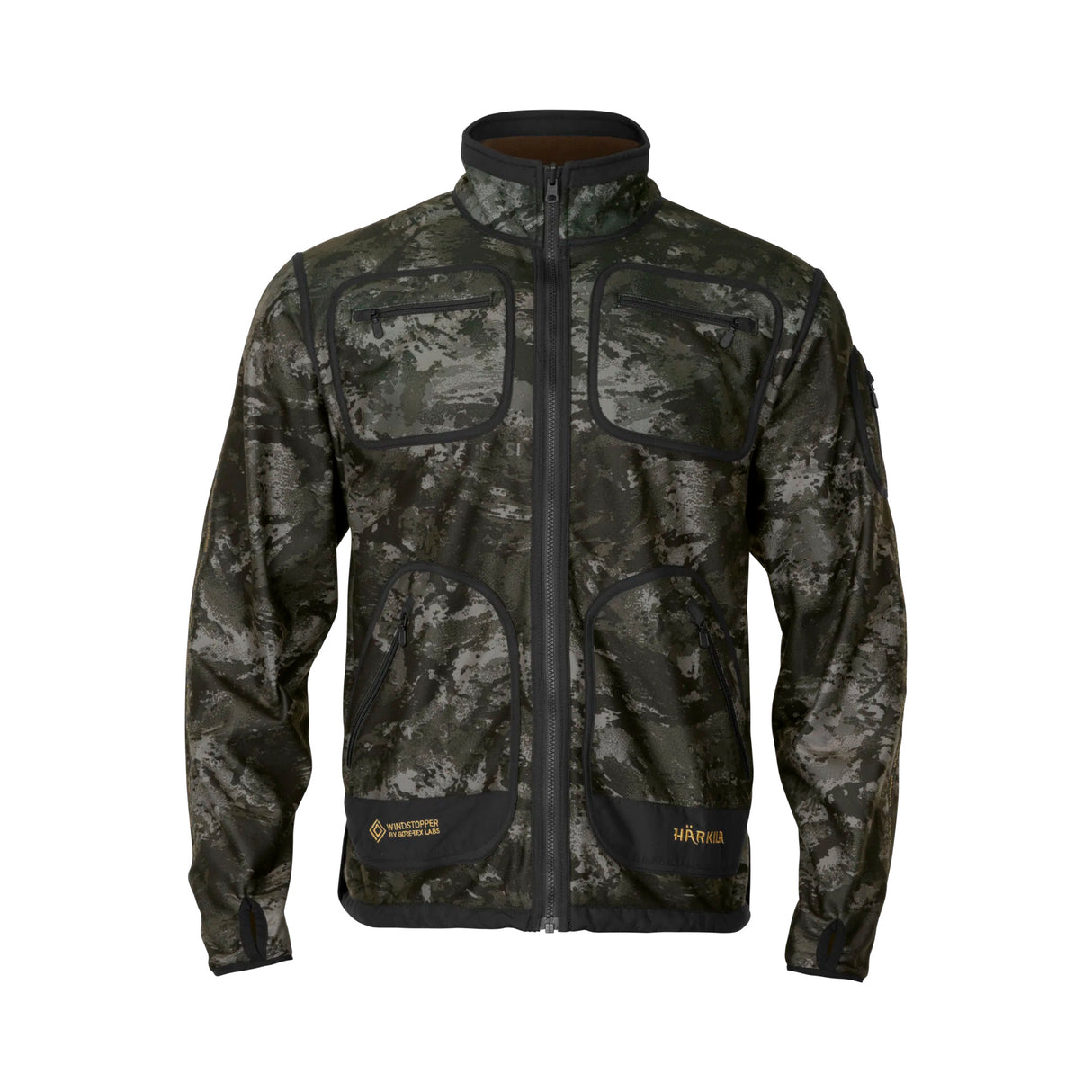 Härkila - Kamko NOCTYX WSP Reversible Fleecejakke // AXIS MSP Black/Willow Green fra Härkila - billede nr. 1 hos GrejFreak.dk