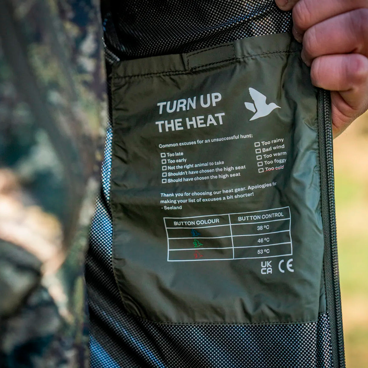 Seeland - Celsius Heat Liner Vest // Grape Leaf fra Seeland - billede nr. 3 hos GrejFreak.dk