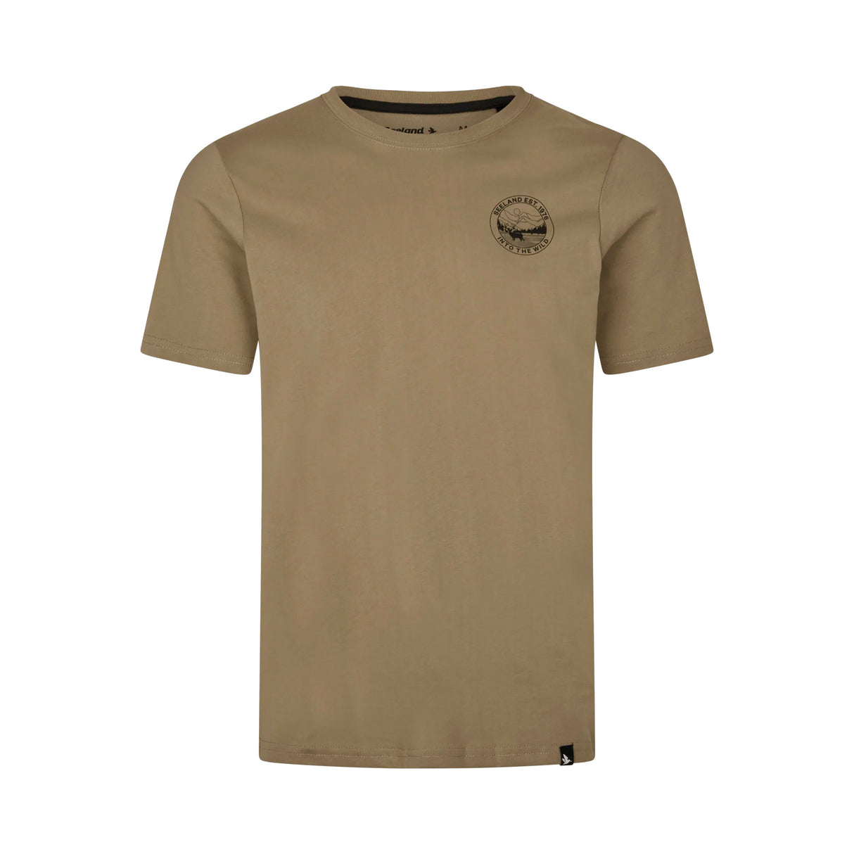 Seeland - Hunting Landscape T-shirt // Covert Green fra Seeland - billede nr. 1 hos GrejFreak.dk