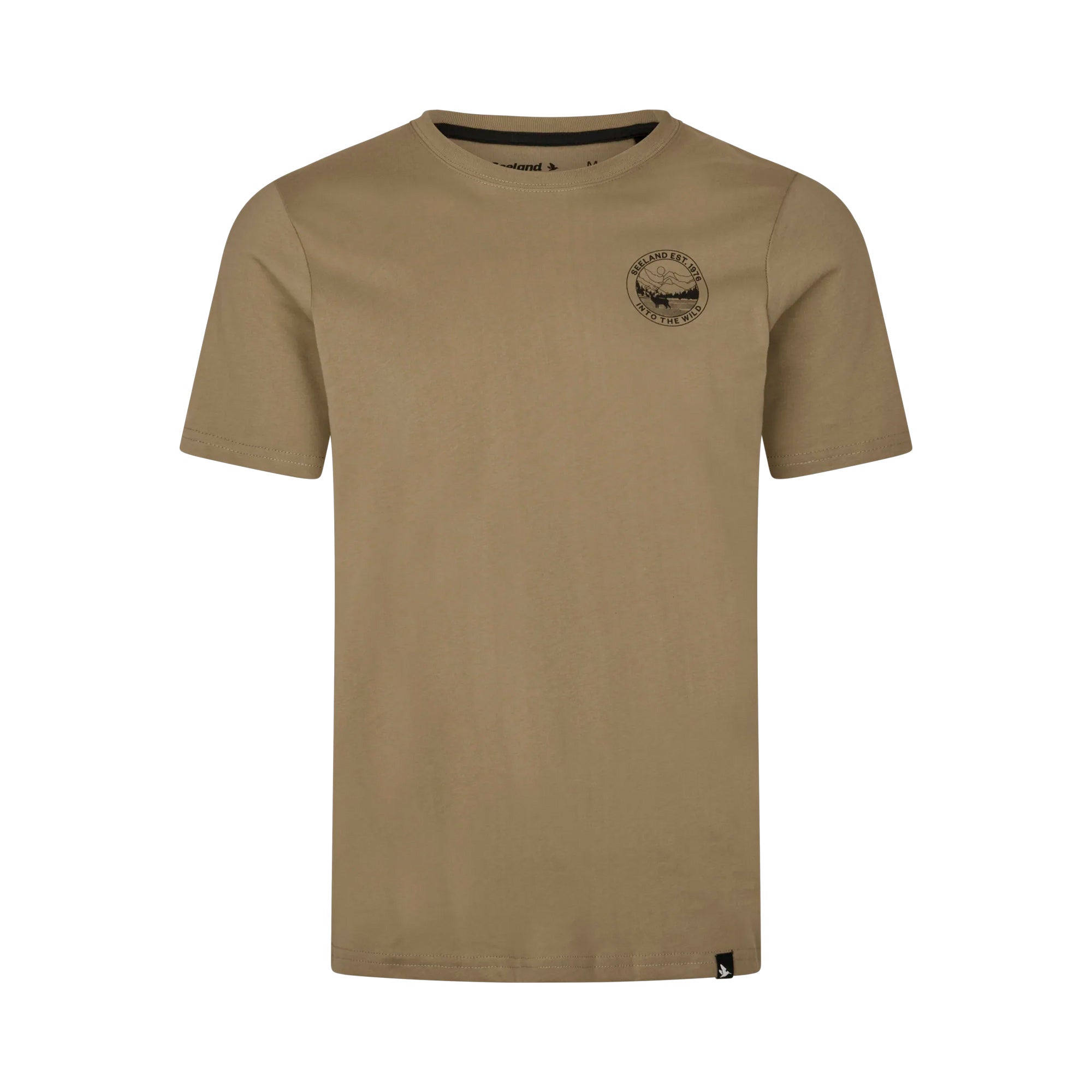 Seeland - Hunting Landscape T-shirt // Covert Green fra Seeland - billede nr. 1 hos GrejFreak.dk