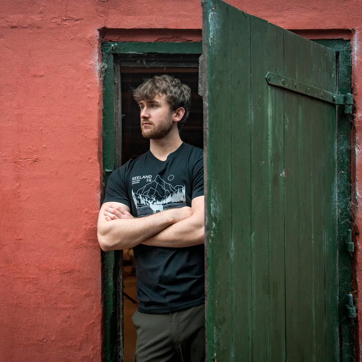 Seeland - Territory T-shirt // Sort fra Seeland - billede nr. 3 hos GrejFreak.dk