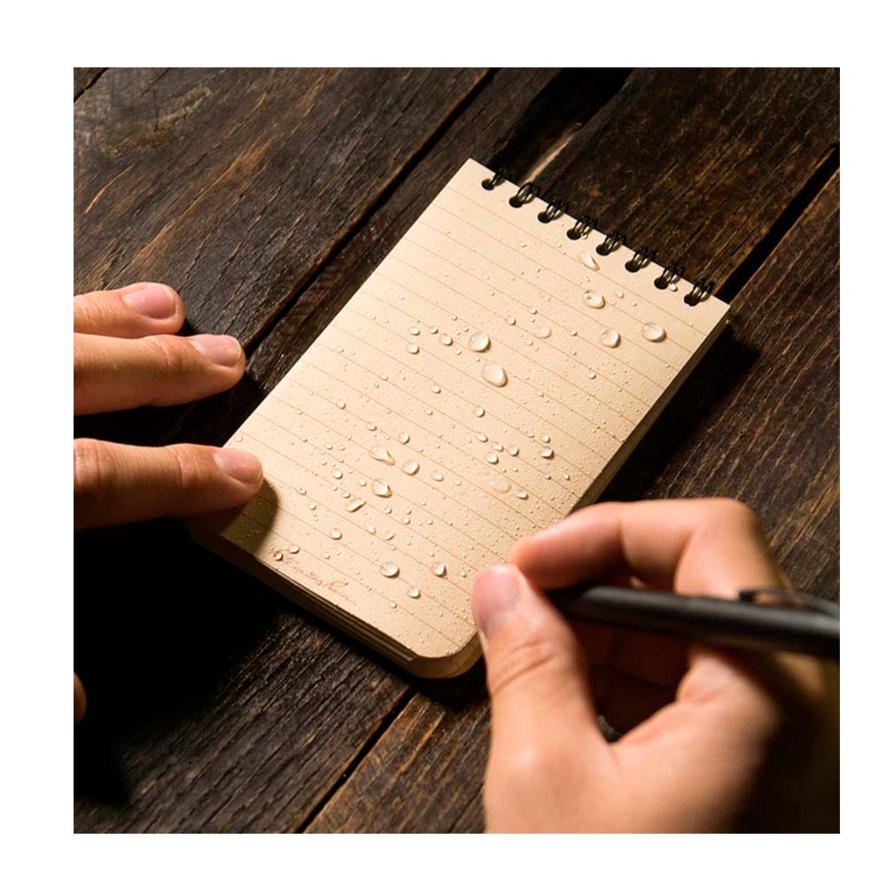 Rite In The Rain - Pocket Top Spiral m. GrejFreak.dk Logo 8 x 13 cm // Grøn fra Rite in the Rain - billede nr. 3 hos GrejFreak.dk