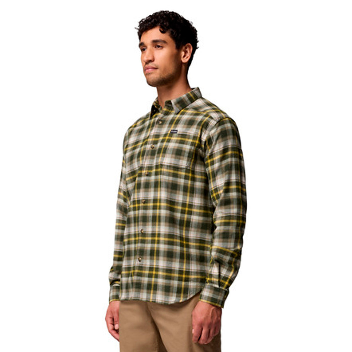 Columbia - Cornell Woods Flannel Langærmet Herre Skjorte // Greenscape fra Columbia - billede nr. 3 hos GrejFreak.dk