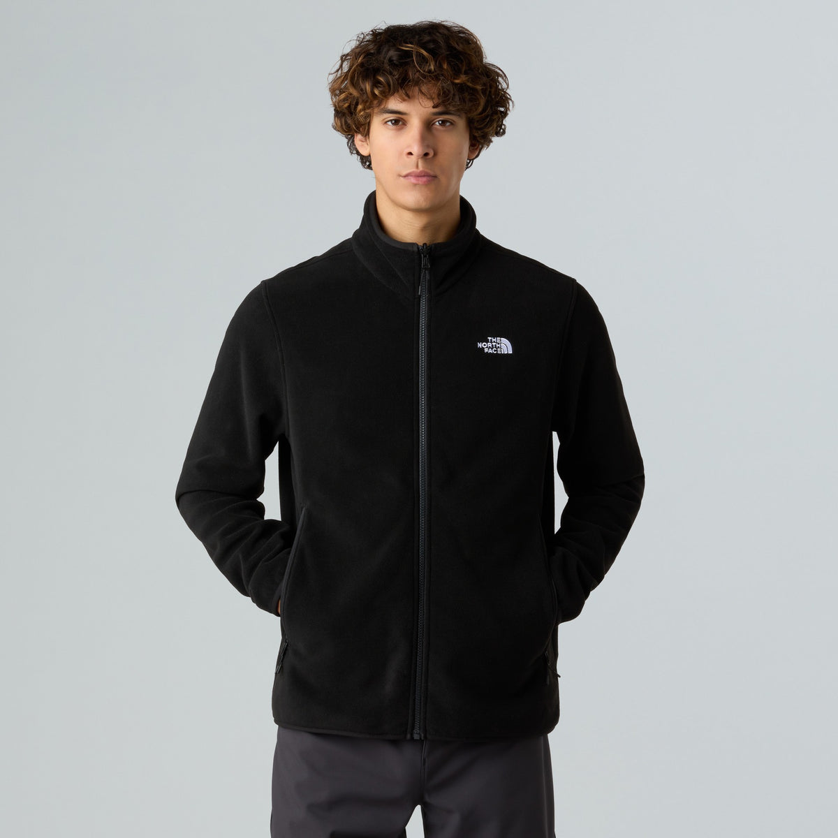 The North Face - Glacier Full zip Fleece Jakke // Sort fra The North Face - billede nr. 3 hos GrejFreak.dk