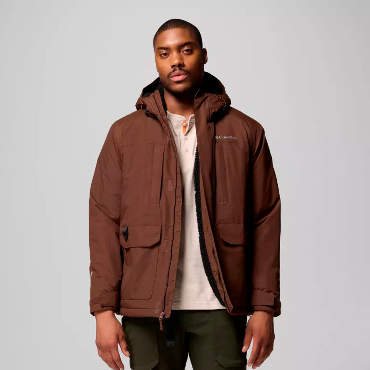 Columbia - Landroamer Sherpa Forret Herre Jakke // Tobacco fra Columbia - billede nr. 6 hos GrejFreak.dk