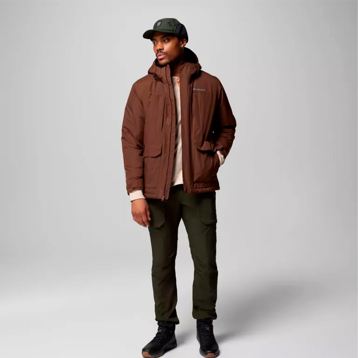 Columbia - Landroamer Sherpa Forret Herre Jakke // Tobacco fra Columbia - billede nr. 9 hos GrejFreak.dk