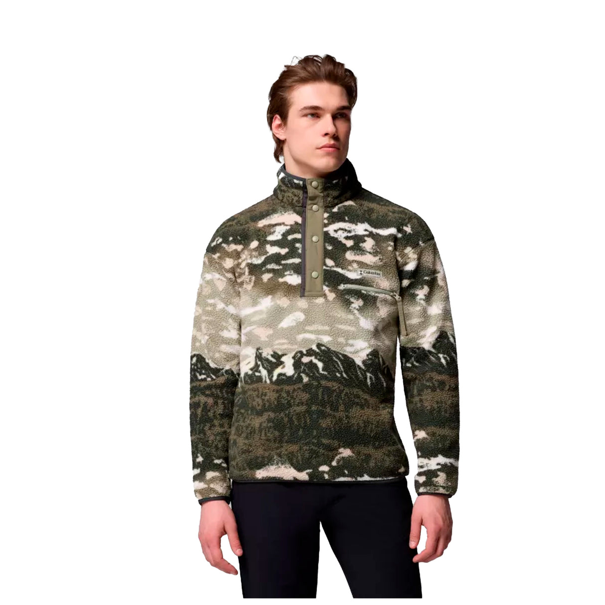 Columbia - Helvetia II Printed Half Snap Fleece Pullover // Safari Sisters fra Columbia - billede nr. 1 hos GrejFreak.dk