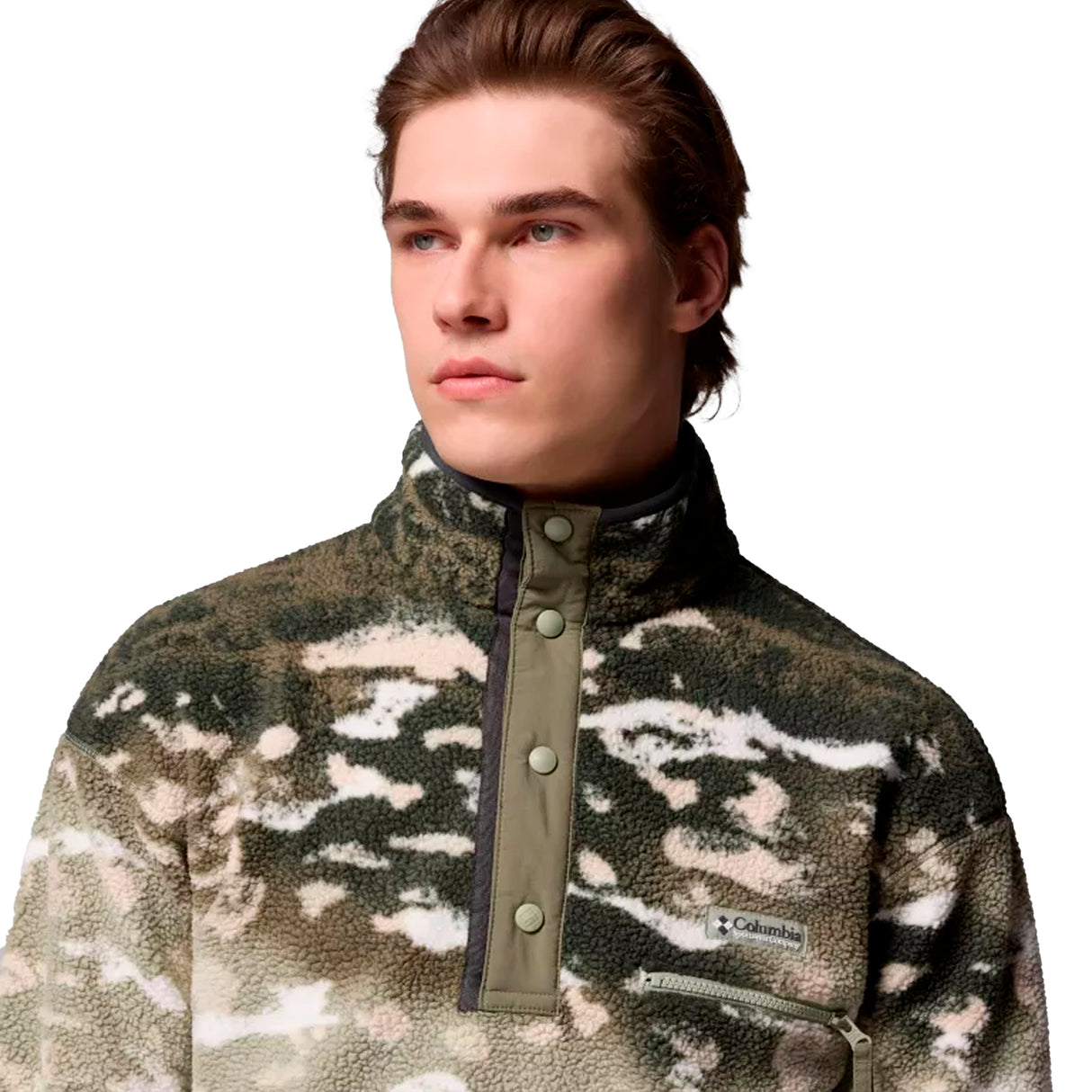 Columbia - Helvetia II Printed Half Snap Fleece Pullover // Safari Sisters fra Columbia - billede nr. 2 hos GrejFreak.dk