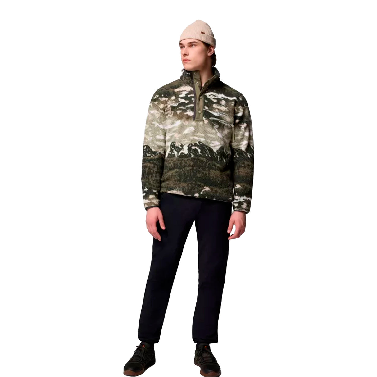 Columbia - Helvetia II Printed Half Snap Fleece Pullover // Safari Sisters fra Columbia - billede nr. 5 hos GrejFreak.dk