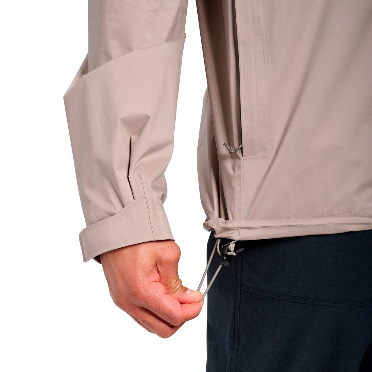 Black Diamond - FINELINE STRETCH Regnjakke // Moonstone fra Black Diamond - billede nr. 3 hos GrejFreak.dk