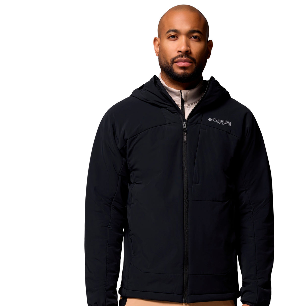 Columbia - Silver Leaf Lite Hooded Herrejakke // Sort fra Columbia - billede nr. 5 hos GrejFreak.dk